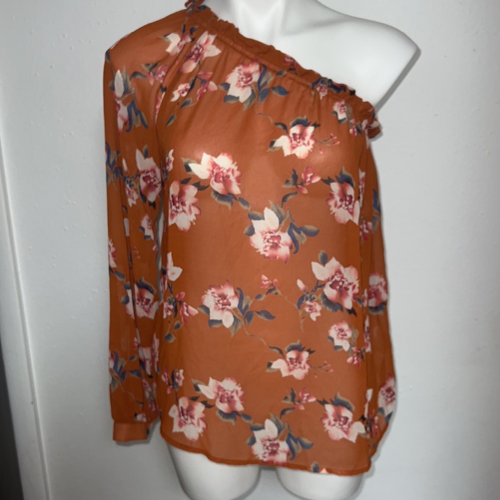Ro & De Sheer Floral Shirt